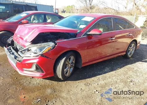 2018 Hyundai Sonata Sel z USA, uszkodzony, nr VIN 5NPE34AF2JH634681